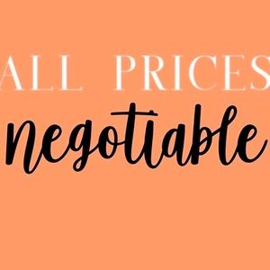 All prices are negotiable!! Can also do bundles !